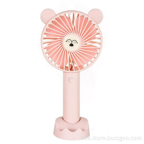 Phone Holder Pencil Vase with Rechargeable Fans
